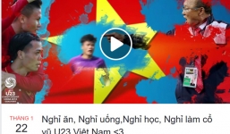 Lãnh đạo của năm: Ra hẳn công văn cho nhân viên nghỉ làm để cổ vũ U23 Việt Nam